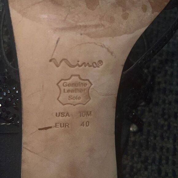 ✨Nina Women's Ankle Strap Open Toe Sz 10M Sandals✨ - Picture 6 of 6